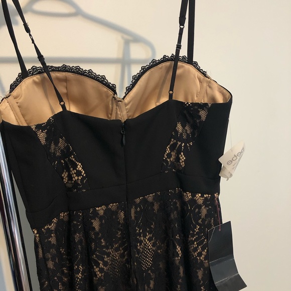 Bebe Lace Cocktail Dress - Picture 4 of 5